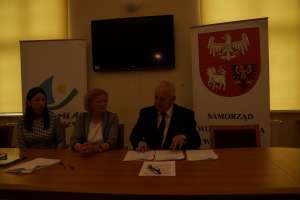 Podpisanie umów w Olsztynie 